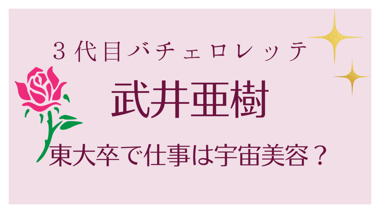 武井亜樹バチェレロッテ3東大