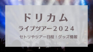 ドリカムライブ2024セトリ